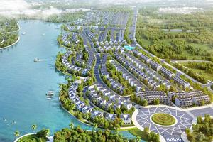 Biệt thự Long Cảnh Vinhomes Thăng Long gây ấn tượng với vị trí đẹp ven hồ