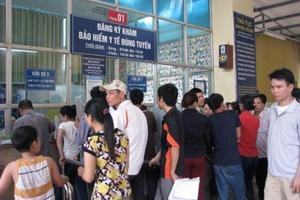 Bảo hiểm y tế có nguy cơ bội chi