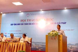 Đáp ứng nhu cầu than của nền kinh tế