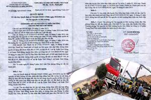 Sở TN&MT thu hồi quyết định "trái luật"