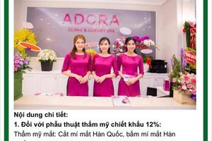 Ai bảo kê cho sai phạm của Thẩm mỹ ADORA Clinic & Luxury Spa? 