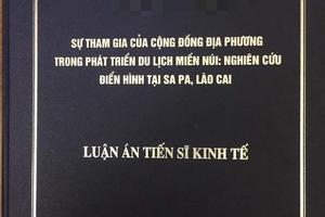 Nghiên cứu sinh "tham khảo" tài liệu thứ cấp?