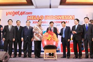 Vietjet công bố mở đường bay TP. Hồ Chí Minh đi Jakarta 