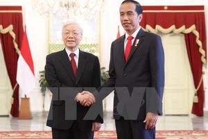 Tổng Bí thư Nguyễn Phú Trọng gửi Điện cảm ơn Tổng thống Indonesia