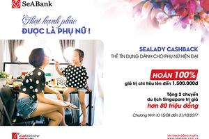 SeABank ra mắt thẻ tín dụng dành riêng cho Phụ nữ