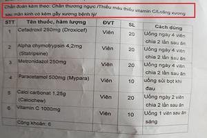 Bị gãy xương, cụ ông được chẩn đoán... loãng xương sau mãn kinh