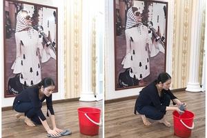 Hình ảnh đời thường hiếm khi thấy của đại gia Lý Nhã Kỳ
