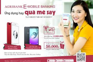 Trúng iPhone 7 Plus với Agribank E-Mobile Banking 