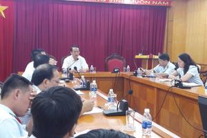 Phó Tổng Thanh tra Nguyễn Văn Thanh làm việc với Ban Tiếp công dân TƯ