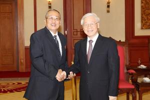 Tổng Bí thư Nguyễn Phú Trọng tiếp Đoàn Ủy ban Kiểm tra Trung ương CPP 