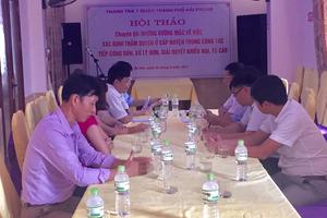 Thanh tra chưa có tính độc lập
