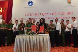 Ký kết quy chế phối hợp bảo vệ quyền lợi người tham gia BHXH