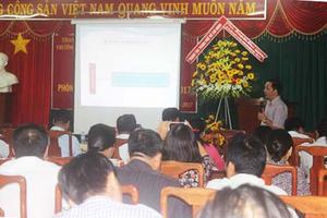 Khai giảng lớp bồi dưỡng nghiệp vụ phòng, chống tham nhũng