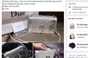 Hàng giả, hàng cấm ngập tràn 'chợ' Facebook