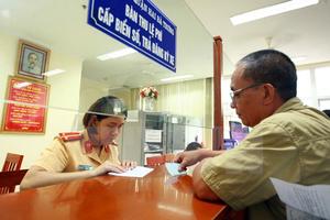 Có thể nộp lệ phí trước bạ ôtô, xe máy qua ngân hàng điện tử