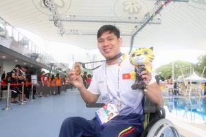 ASEAN Para Games: Võ Thanh Tùng và bí quyết "không bao giờ bỏ cuộc"