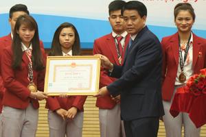 'Cô gái vàng' wushu được đề cử công dân thủ đô ưu tú