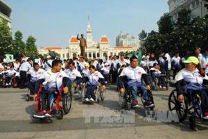 Đoàn thể thao người khuyết tật Việt Nam xuất quân tham dự Para Games 9