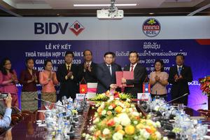 BIDVký Thỏa thuận Hợp tác với Ngân hàng Ngoại thương Lào