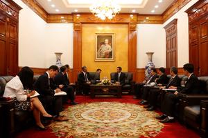 Tập đoàn IHI mong được tham gia các dự án giao thông tại Hải Phòng