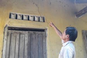 Thi công đường cao tốc làm nứt nhà dân 