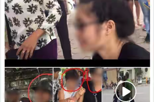 Gọi hỏi, răn đe “nữ quái” 9X bán tăm tại phố đi bộ
