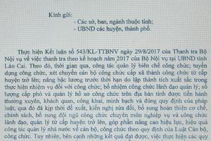 Lào Cai: Yêu cầu các đơn vị thực hiện nghiêm kết luận thanh tra