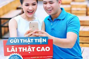 “Gửi thật tiện - Lãi thật cao” với tiền gửi online của BIDV  