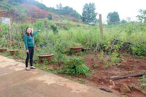 Tranh chấp đất với dân, lộ dự án treo 10 năm