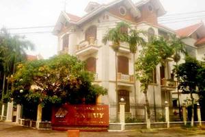 Đang đôn đốc nhà thầu đẩy nhanh tiến độ thi công hạng mục