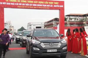 Thông xe nhánh cầu vượt ngã 6 Gò Vấp, TP HCM