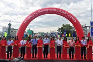 Thông xe cầu Nhị Thiên Đường sớm hơn 3 tháng