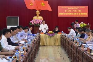 Công tác phòng chống tham nhũng trên địa bàn Yên Bái còn hạn chế