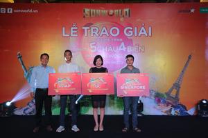 Du khách Sun World may mắn nhận thưởng các tour du lịch quốc tế