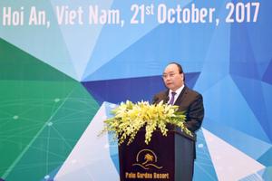 Thủ tướng phát biểu tại hội nghị Bộ trưởng Tài chính APEC