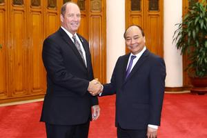 Thủ tướng Nguyễn Xuân Phúc tiếp Đoàn nghị sỹ Hoa Kỳ