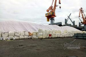 Di dời 4 vạn tấn lưu huỳnh, cảng Hải Phòng nhận trách nhiệm