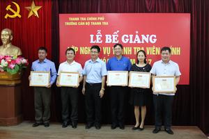 Bế giảng lớp nghiệp vụ thanh tra viên chính K9