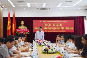 Lào Cai: Tiếp gần 14.300 lượt công dân