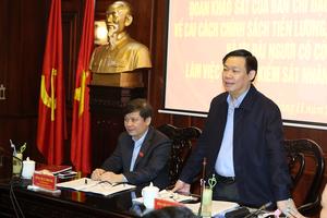 Lương của ngành Kiểm sát không thể như ở cơ quan hành chính