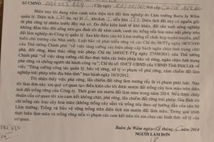 Chân tướng kẻ chiếm đất, kích động dân vi phạm pháp luật