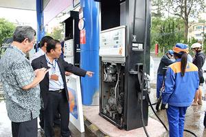 Quảng Ngãi: Kiểm tra các cơ sở kinh doanh xăng dầu 