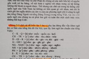 Bộ Giáo dục lên tiếng việc đề xuất Tiếq Việt gây "sốc" dư luận