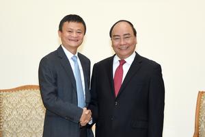 Thủ tướng hy vọng: Ông Jack Ma sẽ truyền cảm hứng cho giới trẻ Việt Nam 