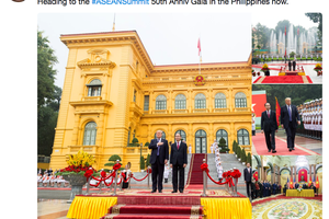 Tổng thống Trump cảm ơn Chủ tịch nước Trần Đại Quang trên Twitter