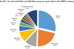 Việt Nam xuất khẩu những gì sang các nền kinh tế APEC?