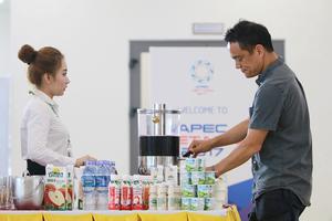 Hơn nửa triệu sản phẩm Vinamilk phục vụ APEC