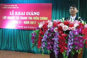 Khai giảng lớp thanh tra viên chính K11