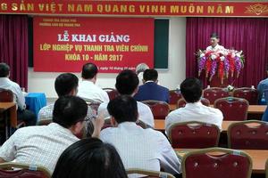 Khai giảng lớp thanh tra viên chính K10