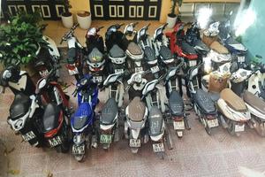 Triệt phá loạt ổ trộm xe máy mang ra nước ngoài tiêu thụ